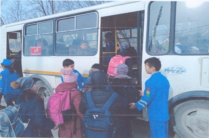 "Қауіпсіз мектеп автобусы" акциясы
