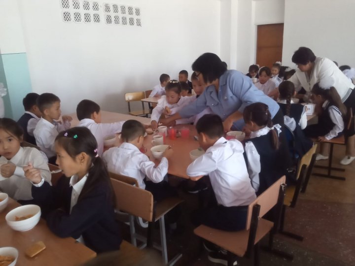 Асханада кезекшілердің қадағалауы