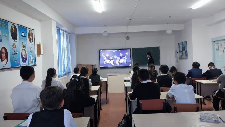 "Дене мүмкіндіктері шектеулі тұлғаларға арналған спорттық даярлау орталығының паралимпиадалық спорт түрлері" бейнероликтермен оқушылар таныстырылды.